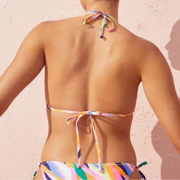 NWT H&M Padded Triangle Bikini Top - Picture 3 of 6